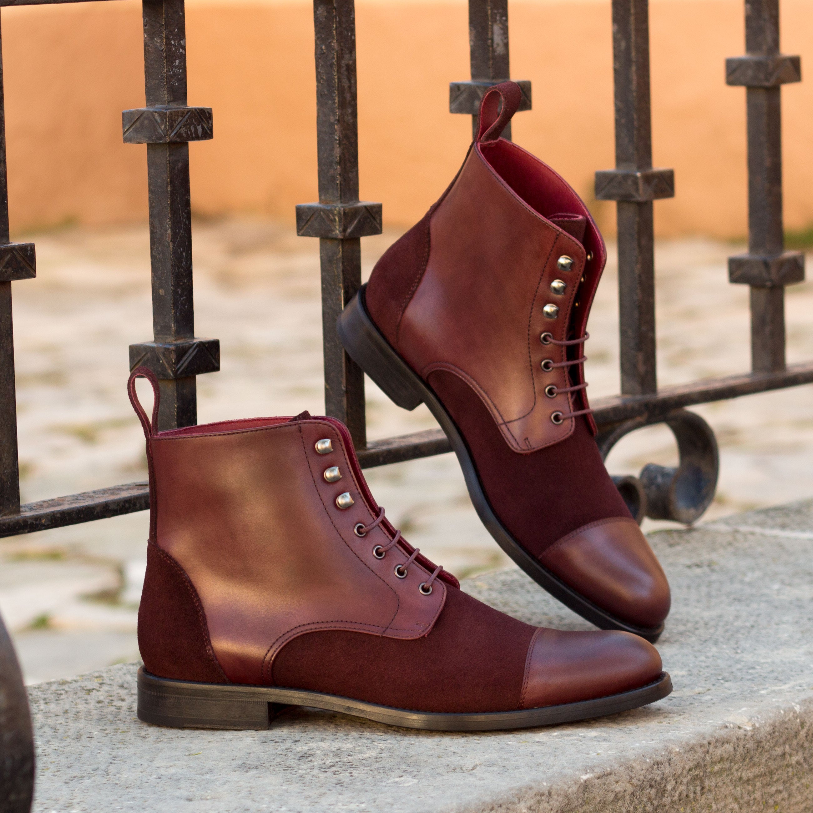 Women's Lace Up Captoe Boot