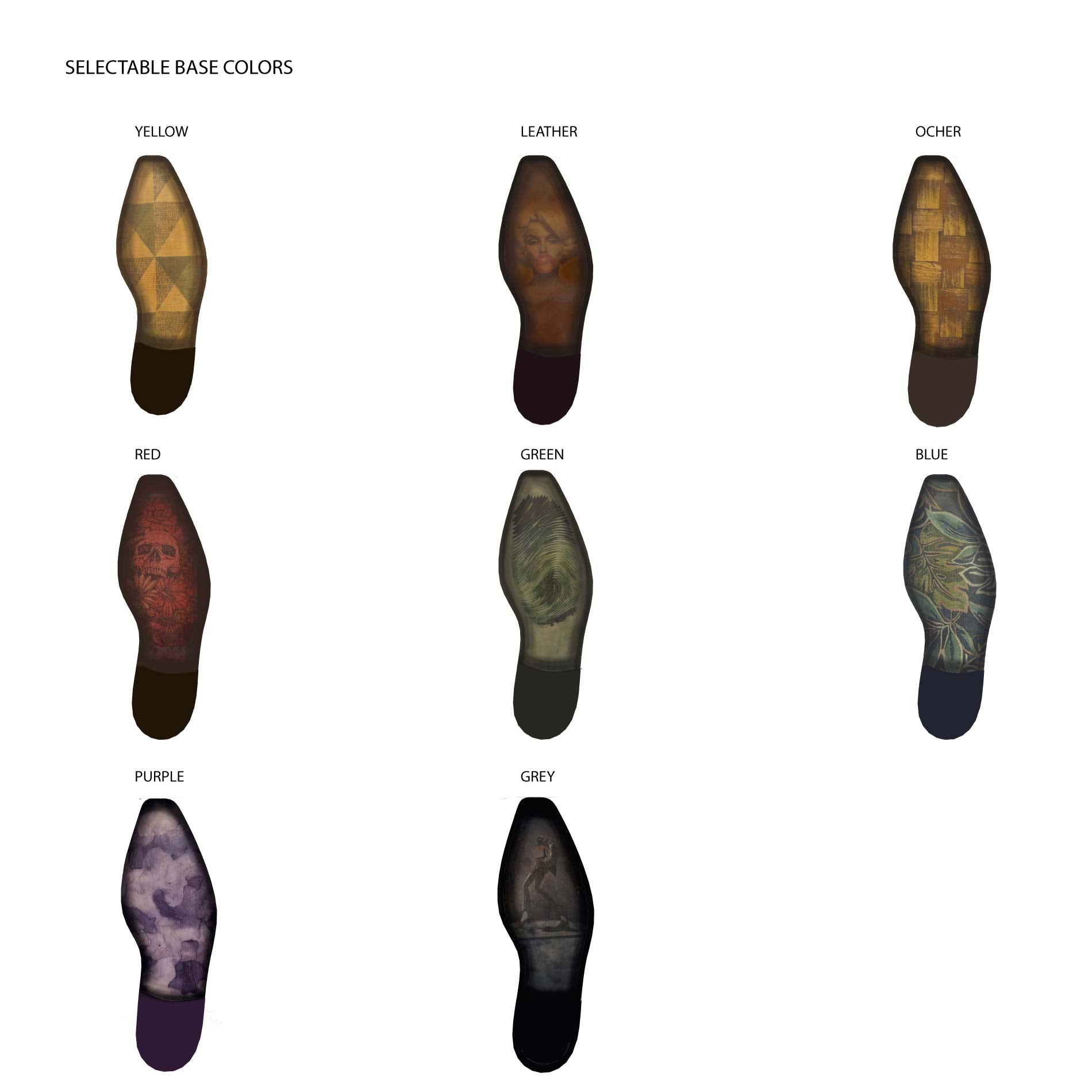 ART sole create your own design